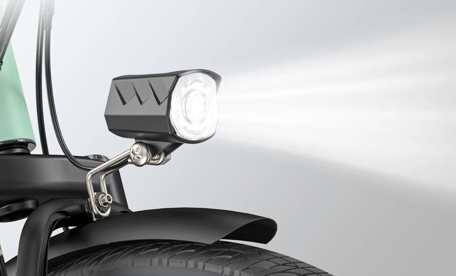 MileCity 1 — LED-framlyse för god synlighet